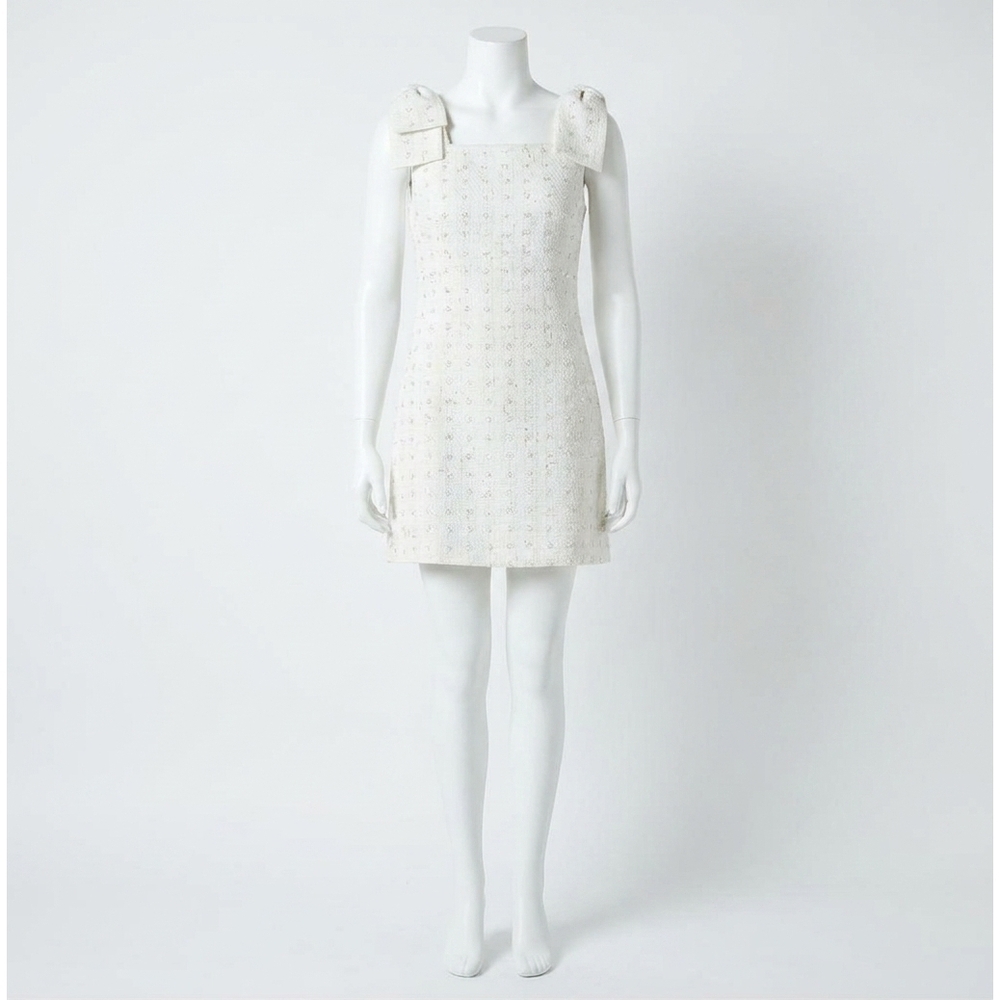 NEW LILLY PULITZER anders skirted shift romper in resort white flower pearl embe